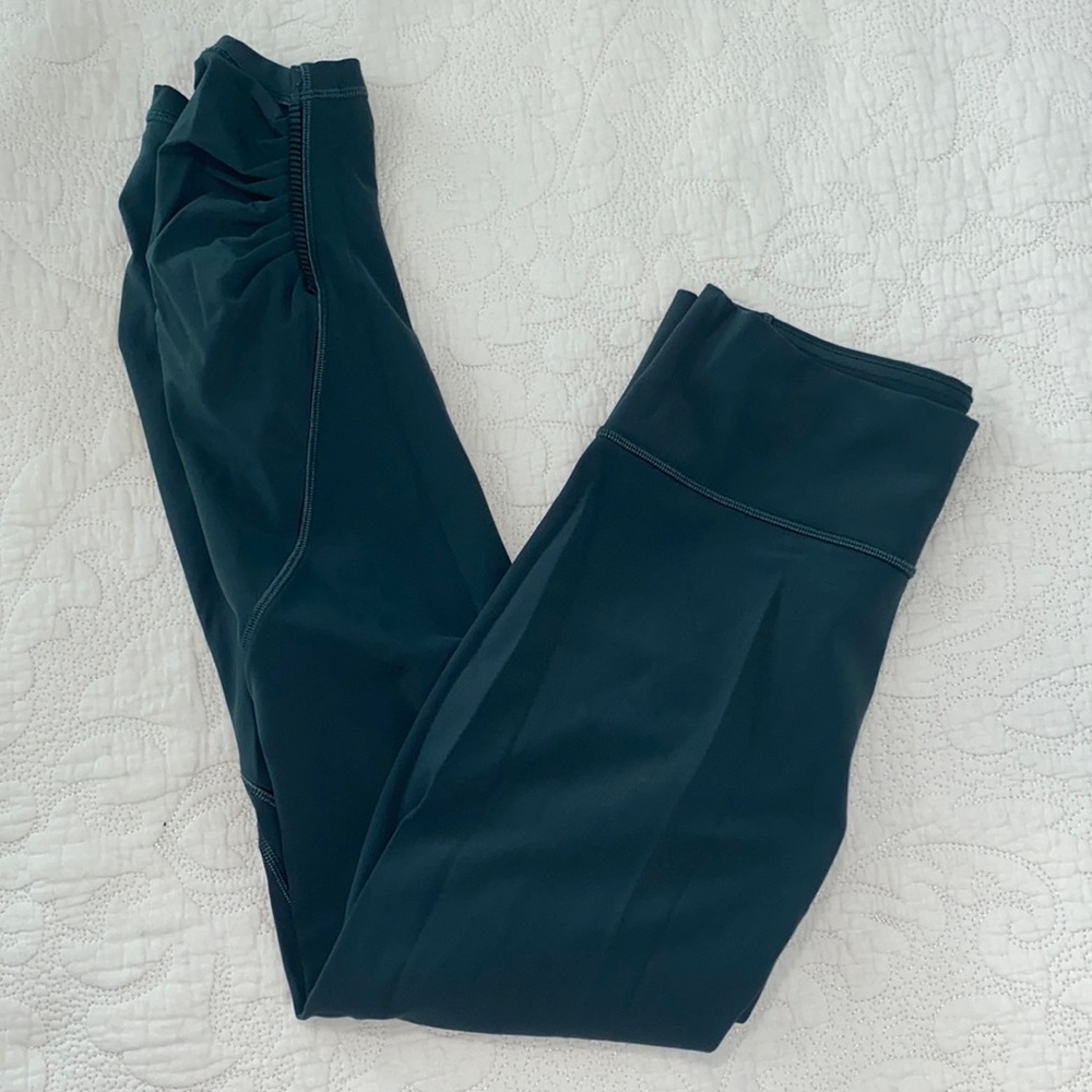 Teal lululemon legging